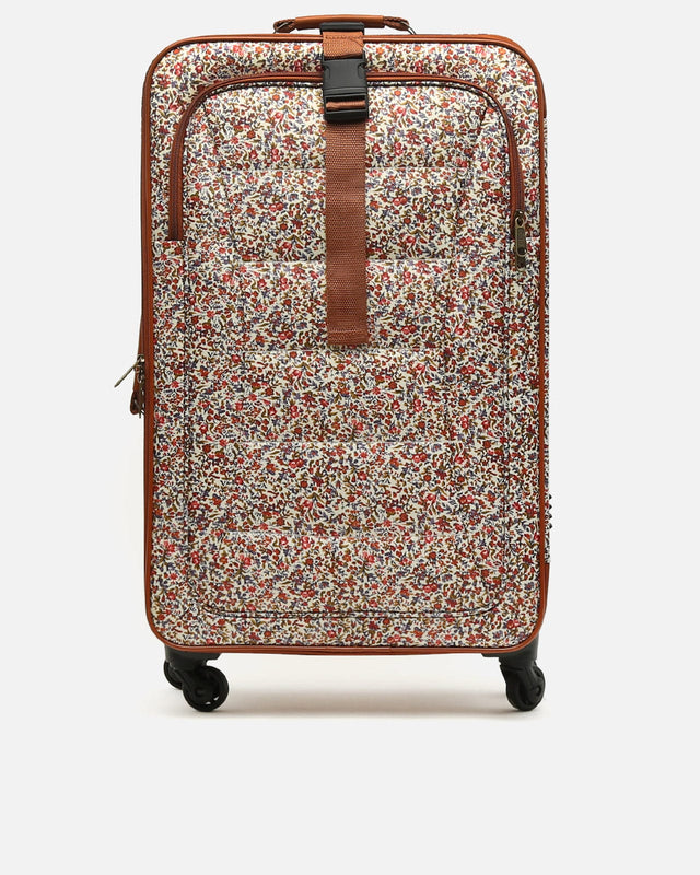 Maleta grande estampado floral