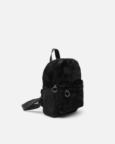 Furry mochila efecto pelo 