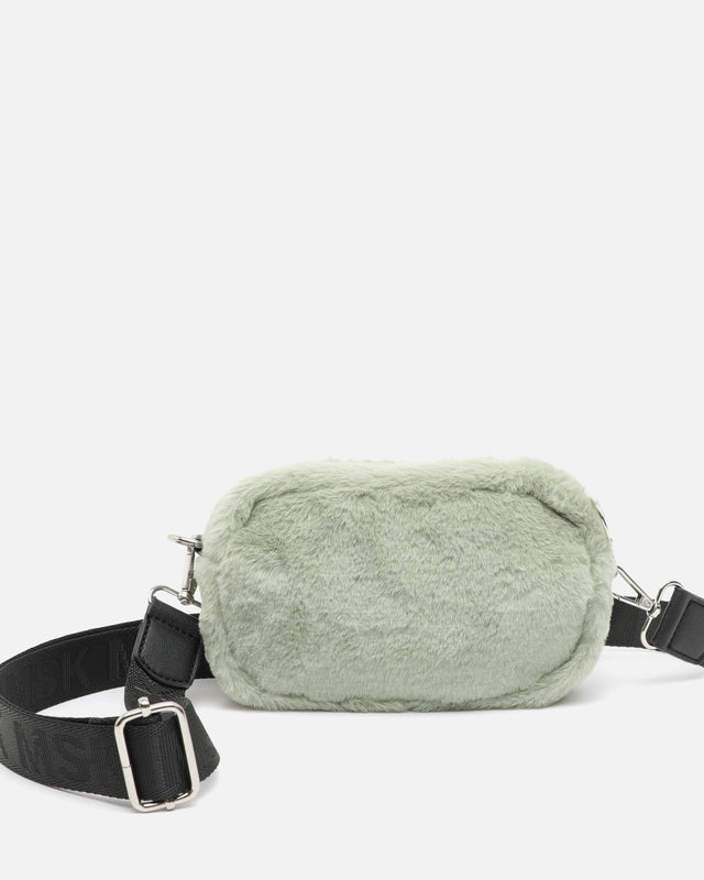 Furry Small hair effect shoulder bag 