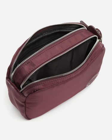 Natur bolso bandolera pequeño de nylon 