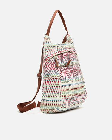 Nomitien mochila antirrobo con estampado jacquard 