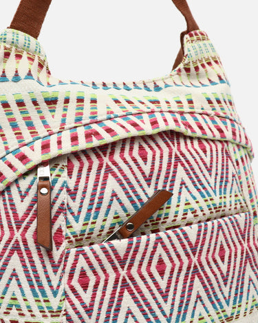 Nomitien mochila antirrobo con estampado jacquard 