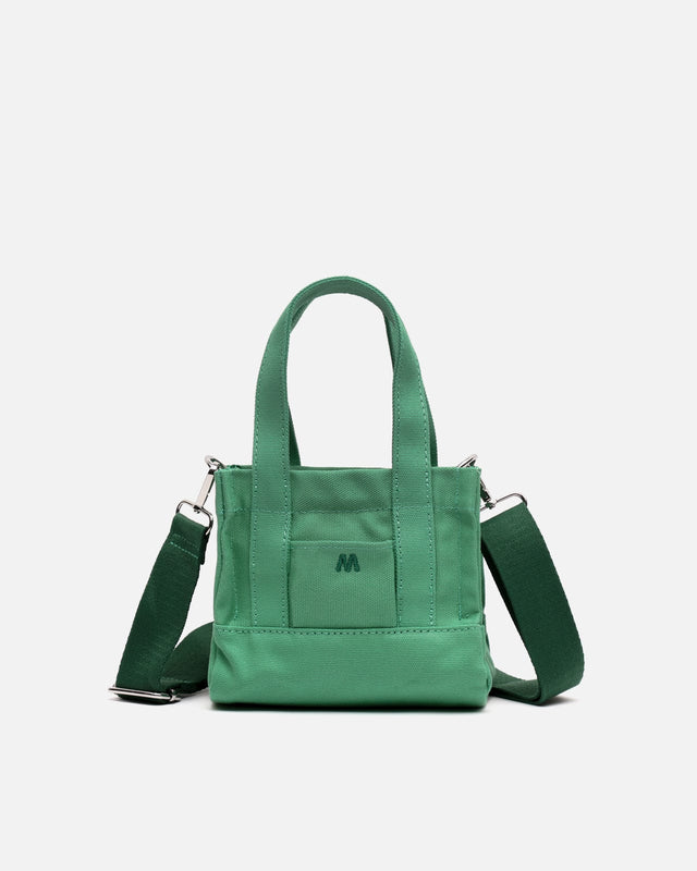 Bolso tote mini con asa bandolera extraíble