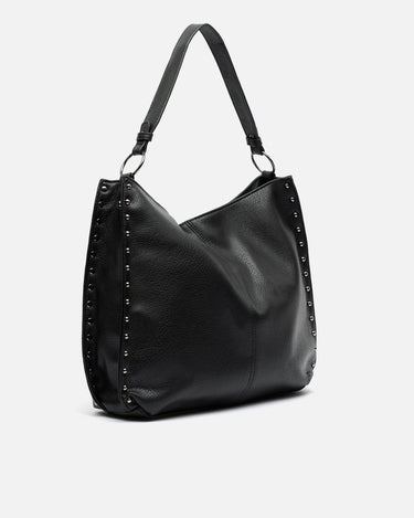 Prido bolso hobo grande con detalles metálicos 