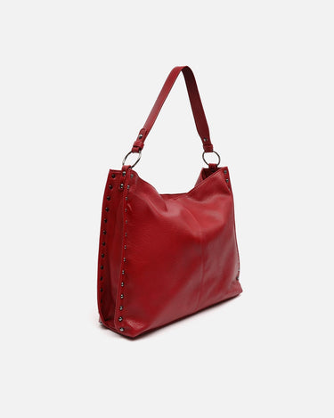 Prido bolso hobo grande con detalles metálicos 