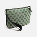 Mongra bolso bandolera pequeño con asa de mano y estampado monogram 