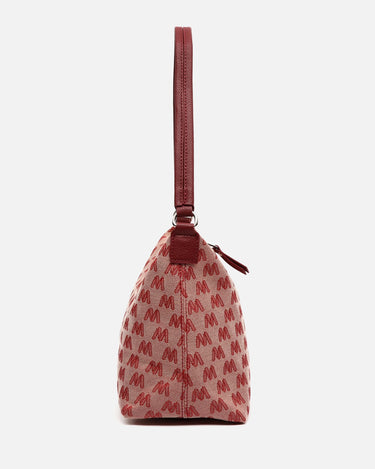 Mongra bolso de hombro con estampado monogram 