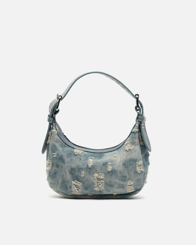 Venjo Schultertasche aus Denim