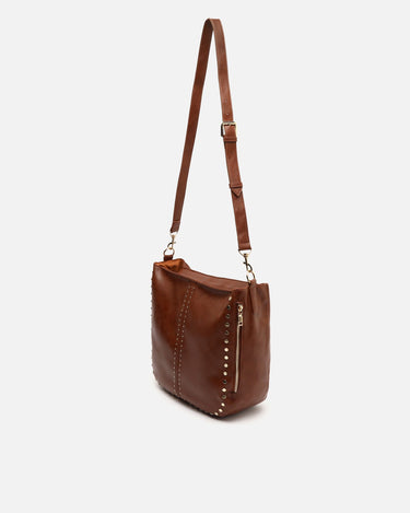 Jitan bolso hobo grande con asa bandolera extraíble y detalles metálicos 