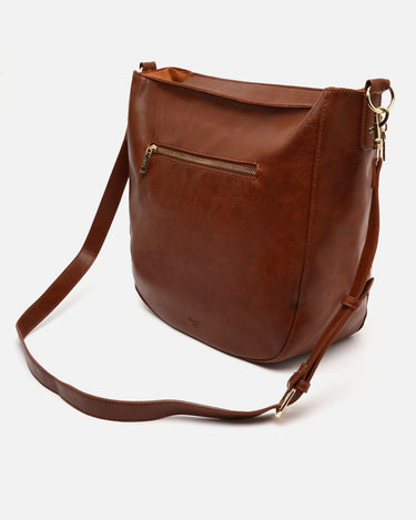 Jitan bolso hobo grande con asa bandolera extraíble y detalles metálicos 