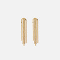 Titiana pendientes largos con strass 