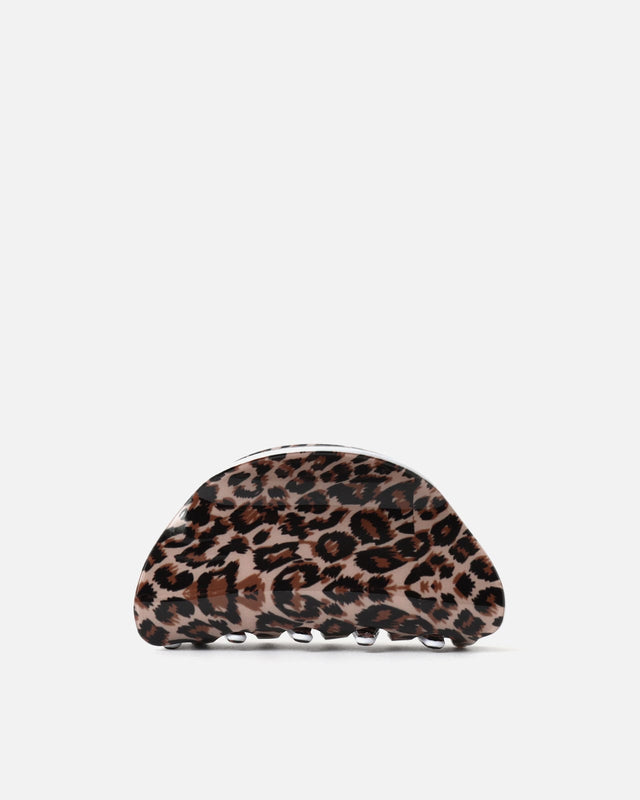 Pinza de pelo grande animal print